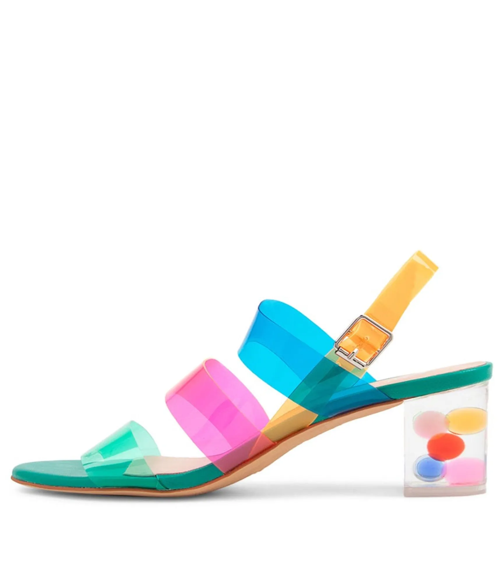Store Midas Shoes Skittles Green Multi Sandals