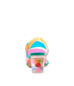 Store Midas Shoes Skittles Green Multi Sandals