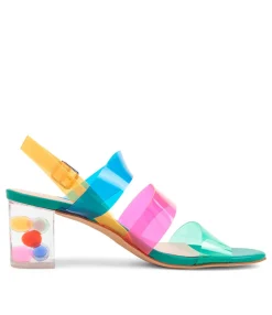 Store Midas Shoes Skittles Green Multi Sandals