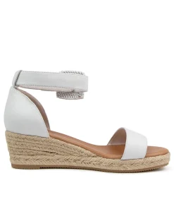New Midas Shoes Sprung White Leather