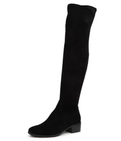 Store Midas Shoes Tarpest Black Microsuede