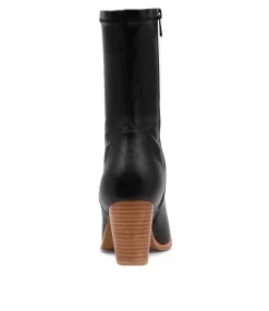 Shop Midas Shoes Tayden New Black Smooth Calf Boots