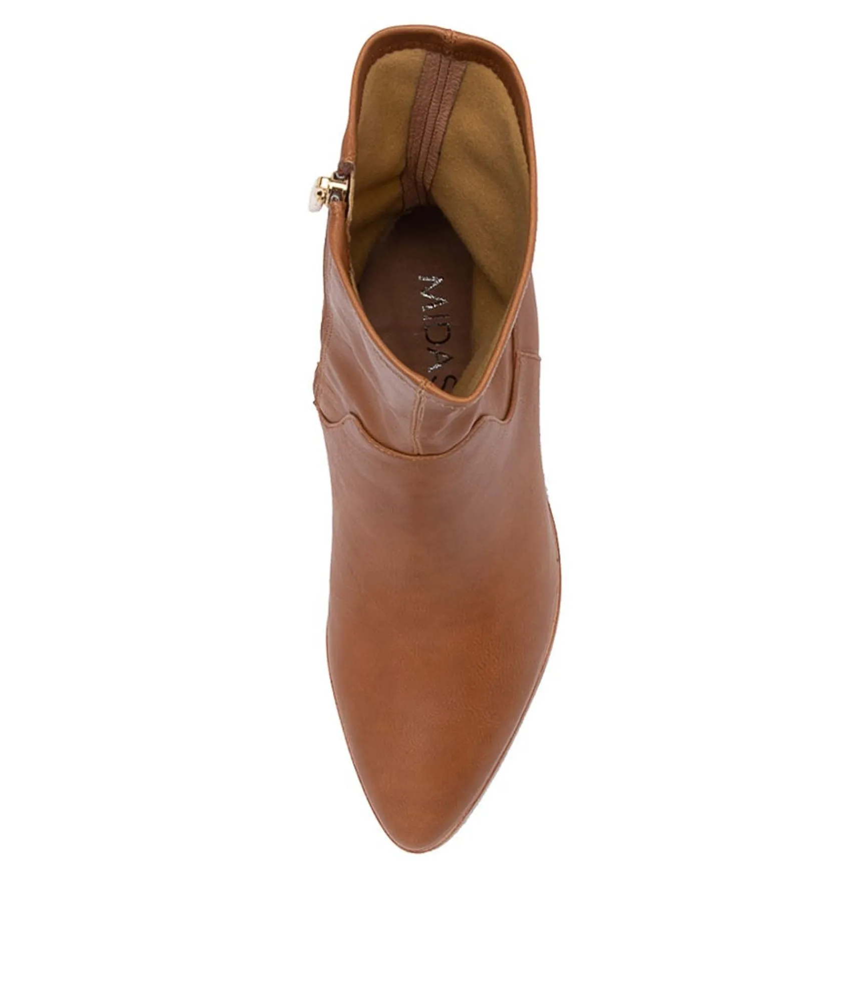 Shop Midas Shoes Tayden New Tan Smooth Calf Boots