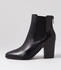 Flash Sale Midas Shoes Terto Black Leather Chelsea Boots