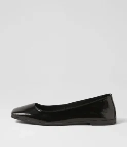 Flash Sale Midas Shoes Tinker Black Patent Leather Ballet Flats