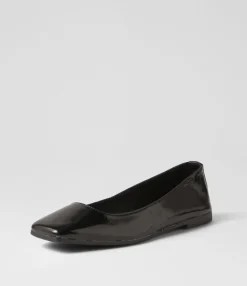 Flash Sale Midas Shoes Tinker Black Patent Leather Ballet Flats