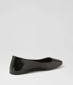 Flash Sale Midas Shoes Tinker Black Patent Leather Ballet Flats