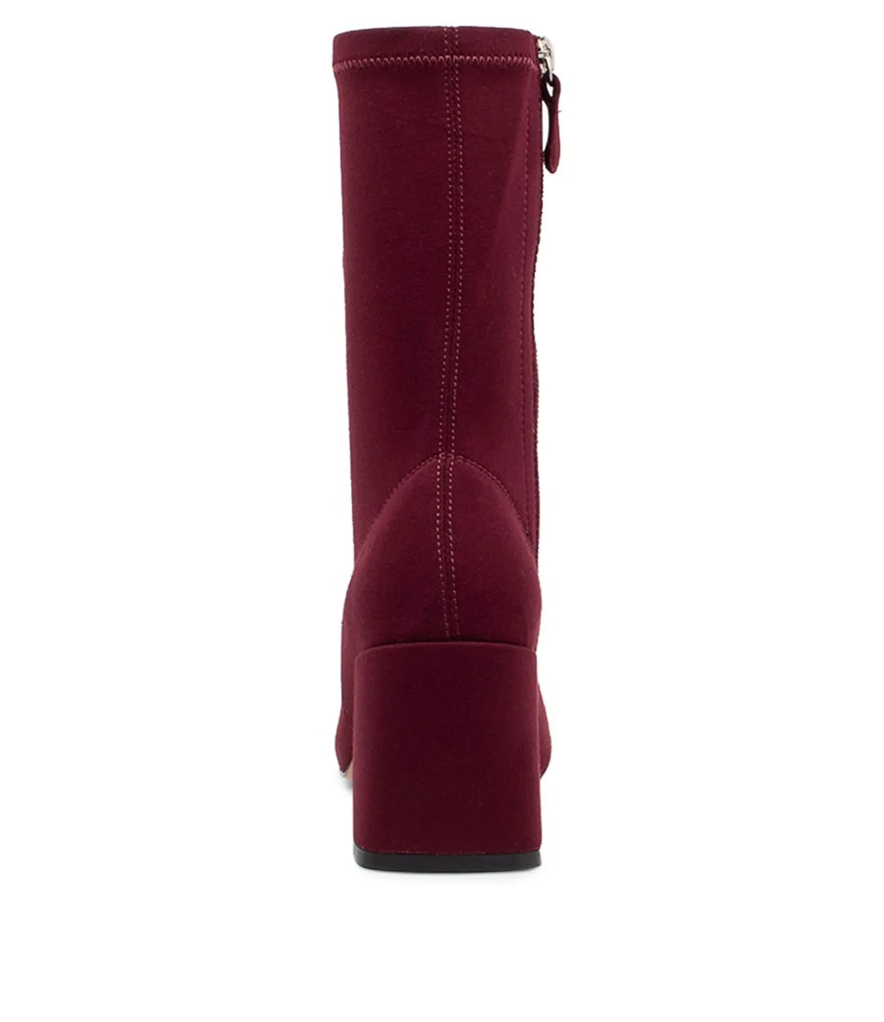 Clearance Midas Shoes Trusted Mulberry Stretch Fabric Ankle Boots