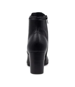 Cheap Midas Shoes Uluv Black Stretch Leather Ankle Boots Bh