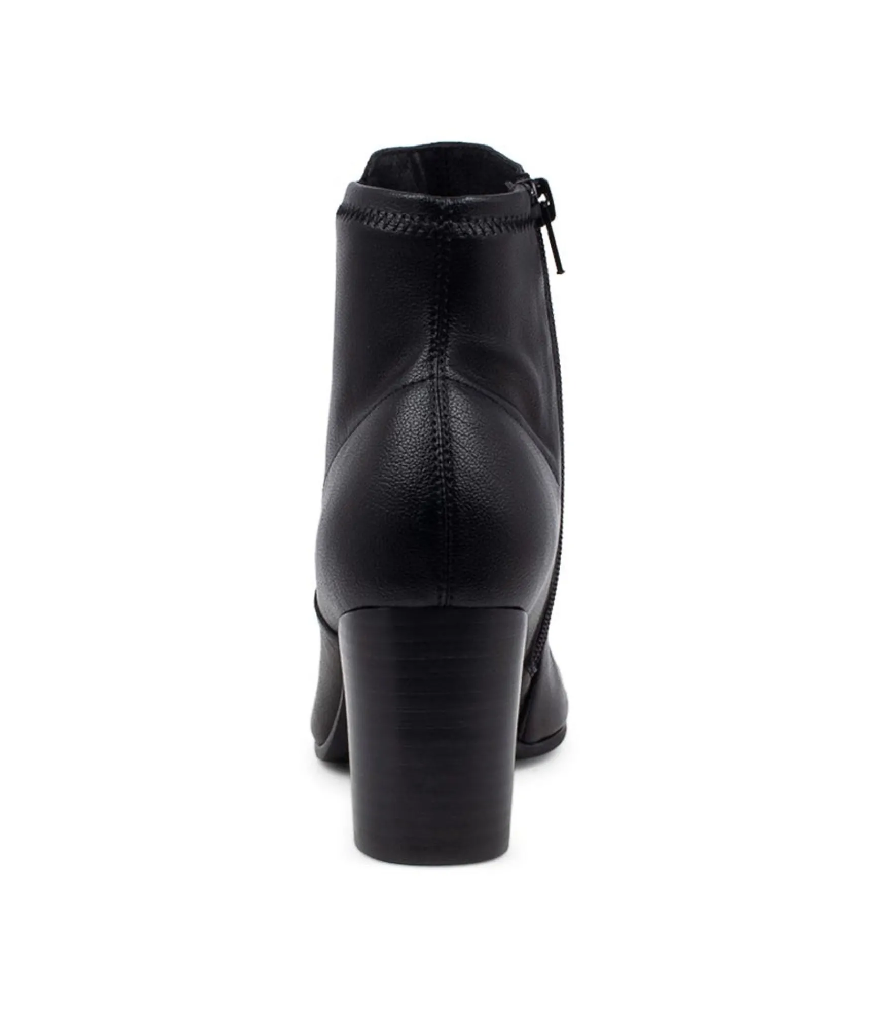Cheap Midas Shoes Uluv Black Stretch Leather Ankle Boots Bh