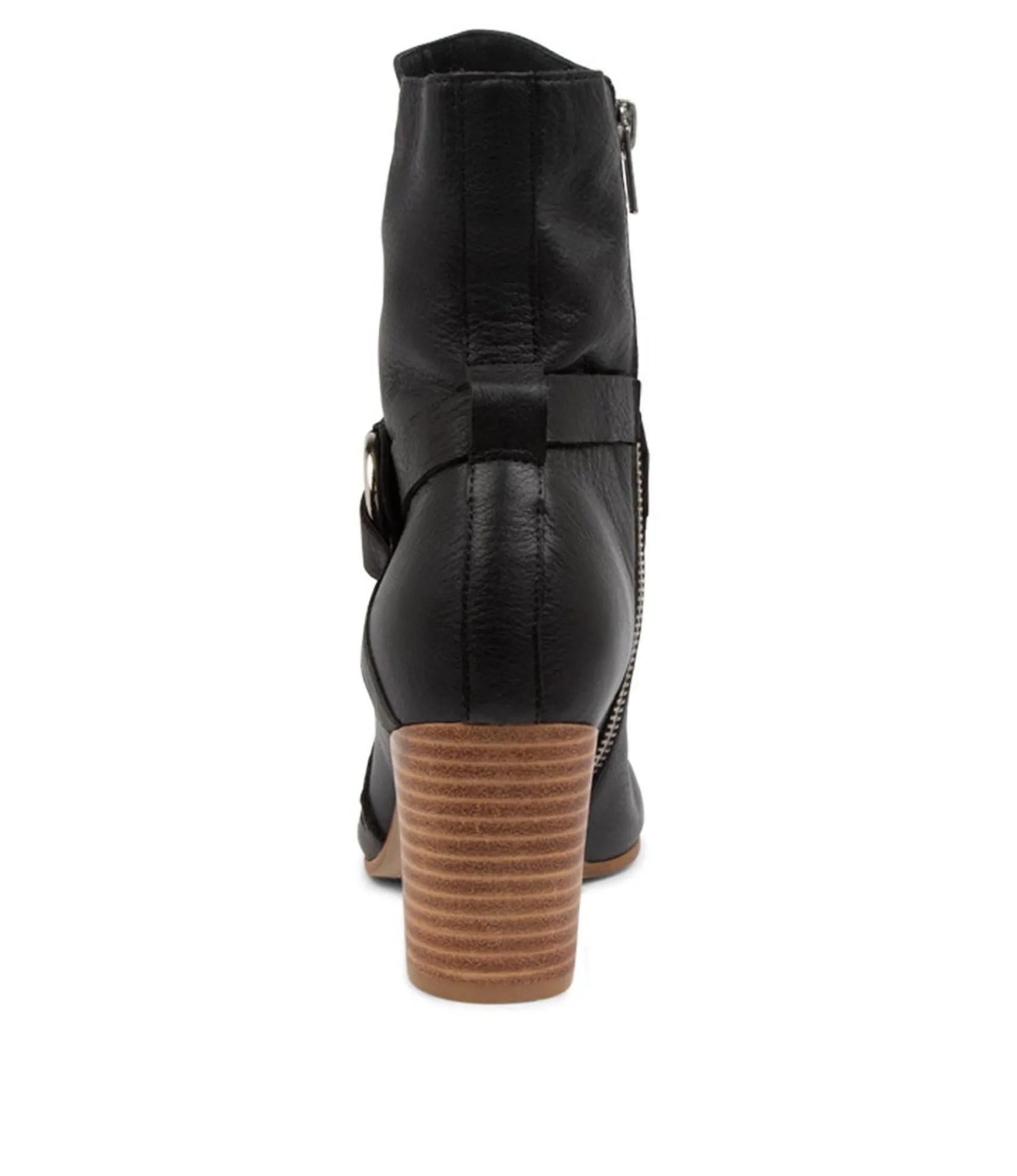 New Midas Shoes Umight Black-Natural Heel