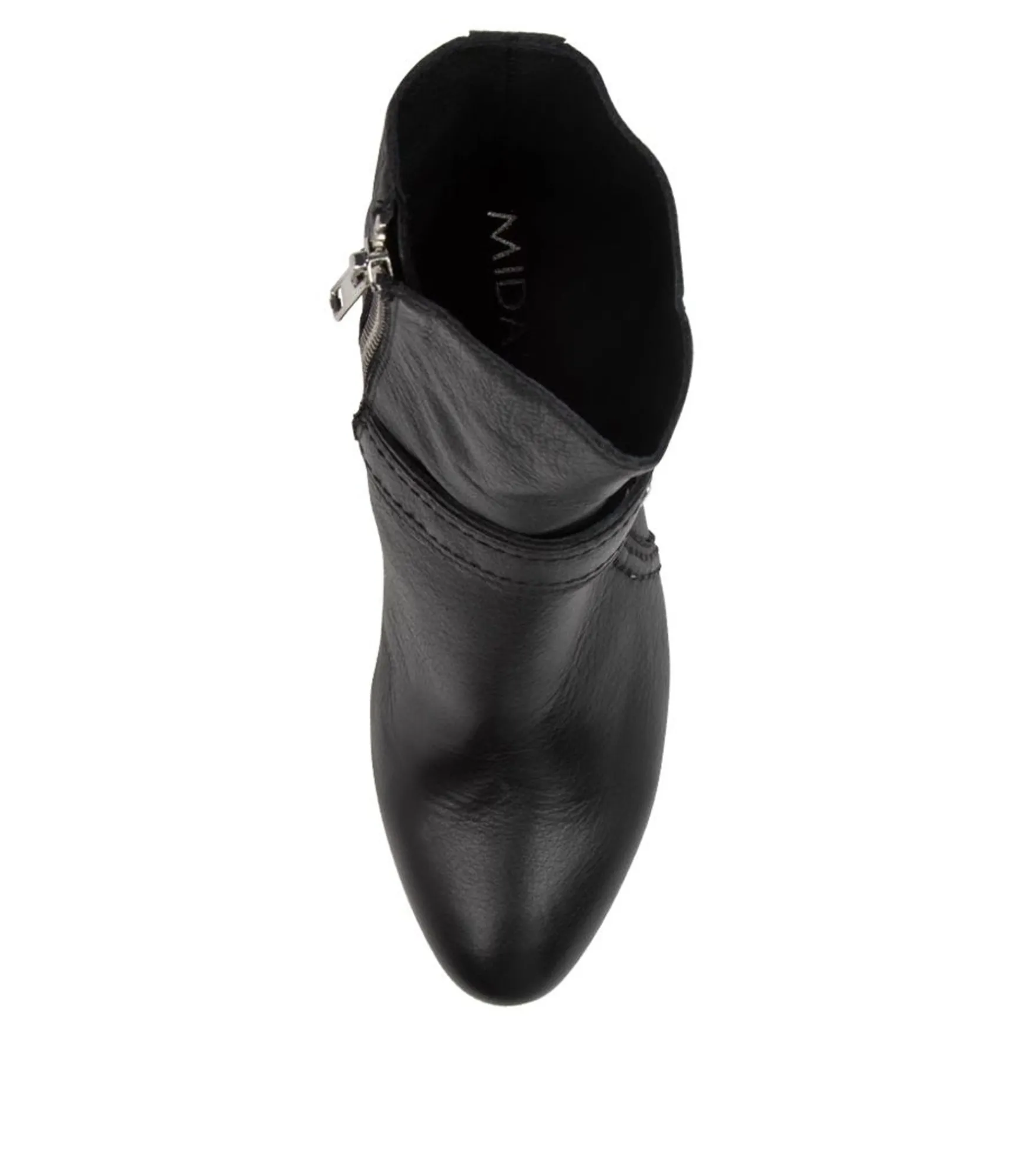 New Midas Shoes Umight Black-Natural Heel
