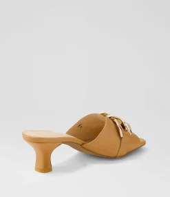 Best Midas Shoes Umo Tan Leather Sandals