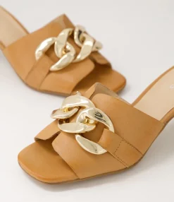 Best Midas Shoes Umo Tan Leather Sandals