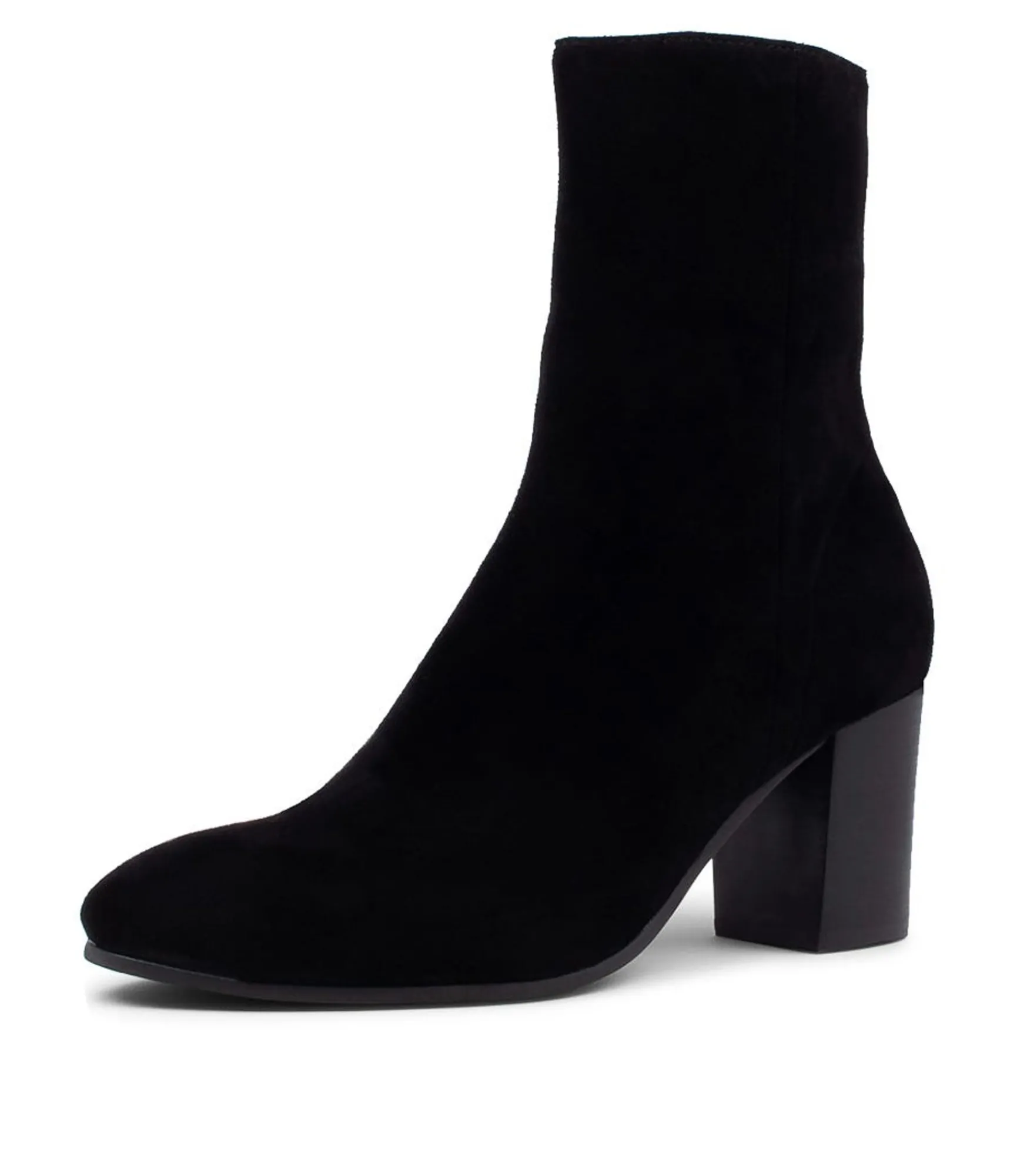 Shop Midas Shoes Unite Black Suede Ankle Boots Bh
