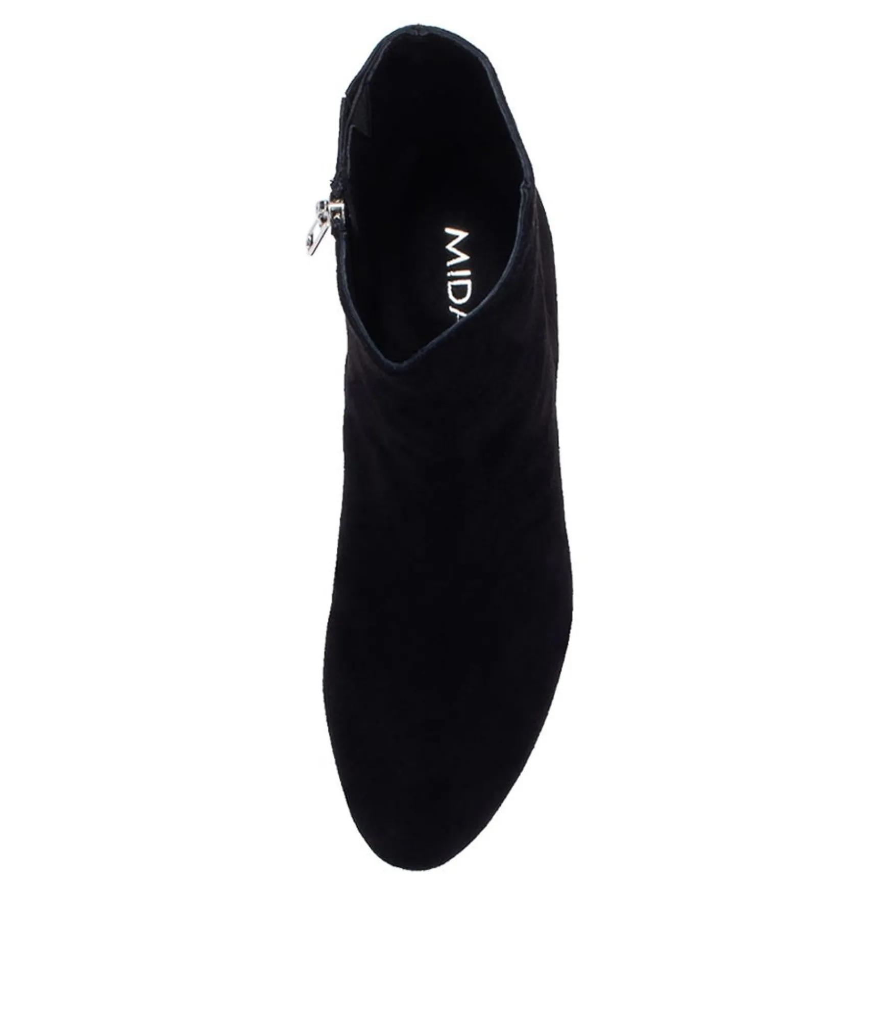 Shop Midas Shoes Unite Black Suede Ankle Boots Bh
