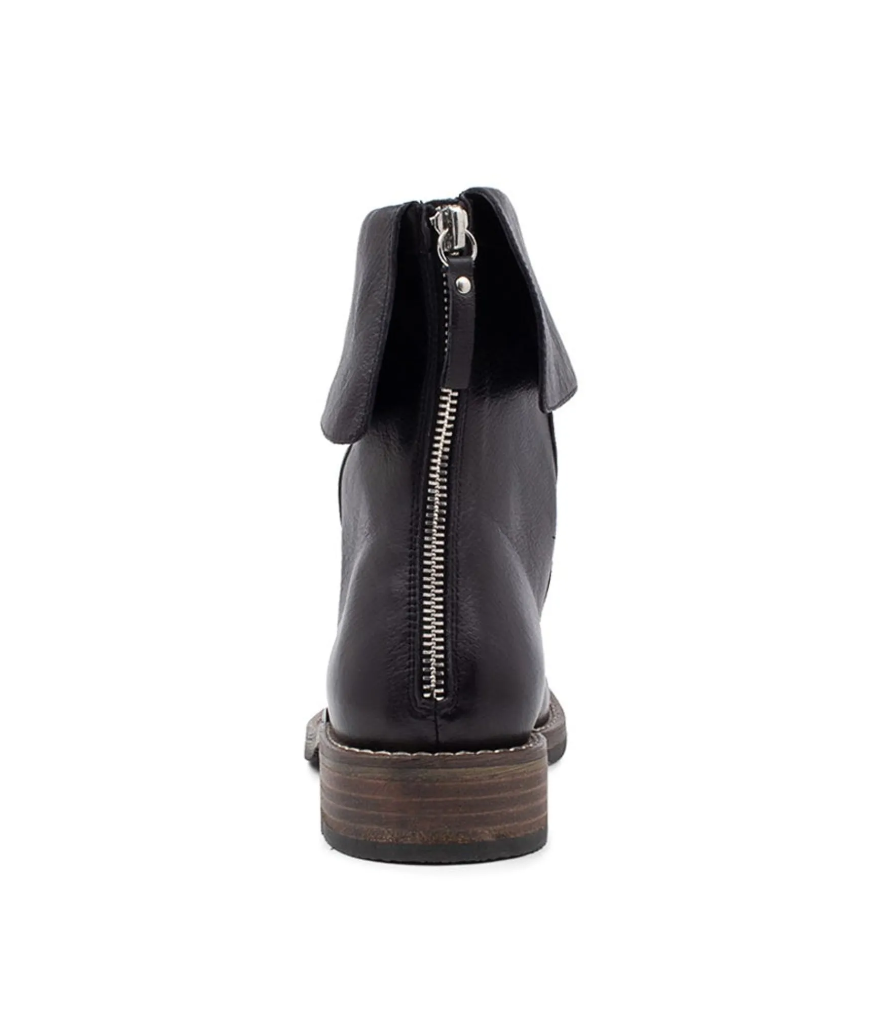 Sale Midas Shoes Unsee Black Leather Ankle Boots