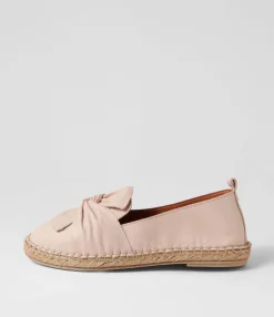 Hot Midas Shoes Uselv Blush Leather Espadrilles