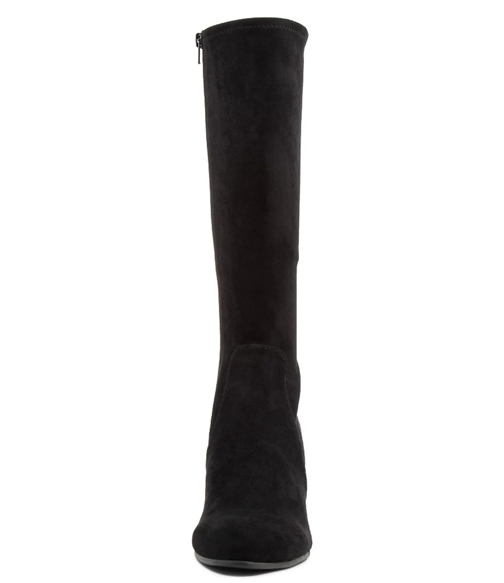 New Midas Shoes Usher Black Stretch Knee High Boots Bh