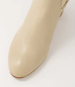 Best Midas Shoes Ussa Camel Leather Elastic Chelsea Boots