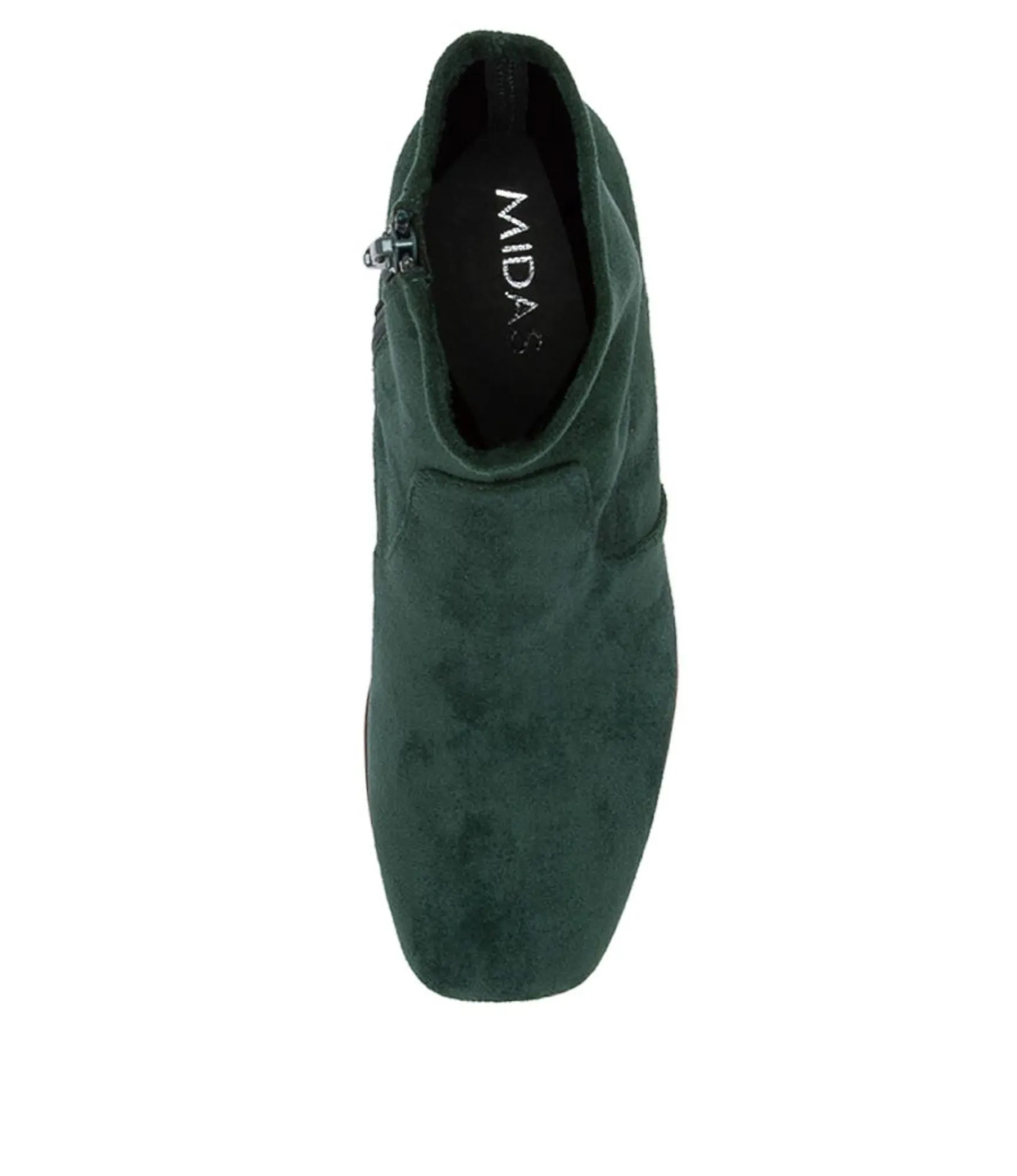 Hot Midas Shoes Venti Forest Stretch Microsuede Ankle Boots