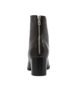 Best Sale Midas Shoes Vilani Black Leather Ankle Boots Bh