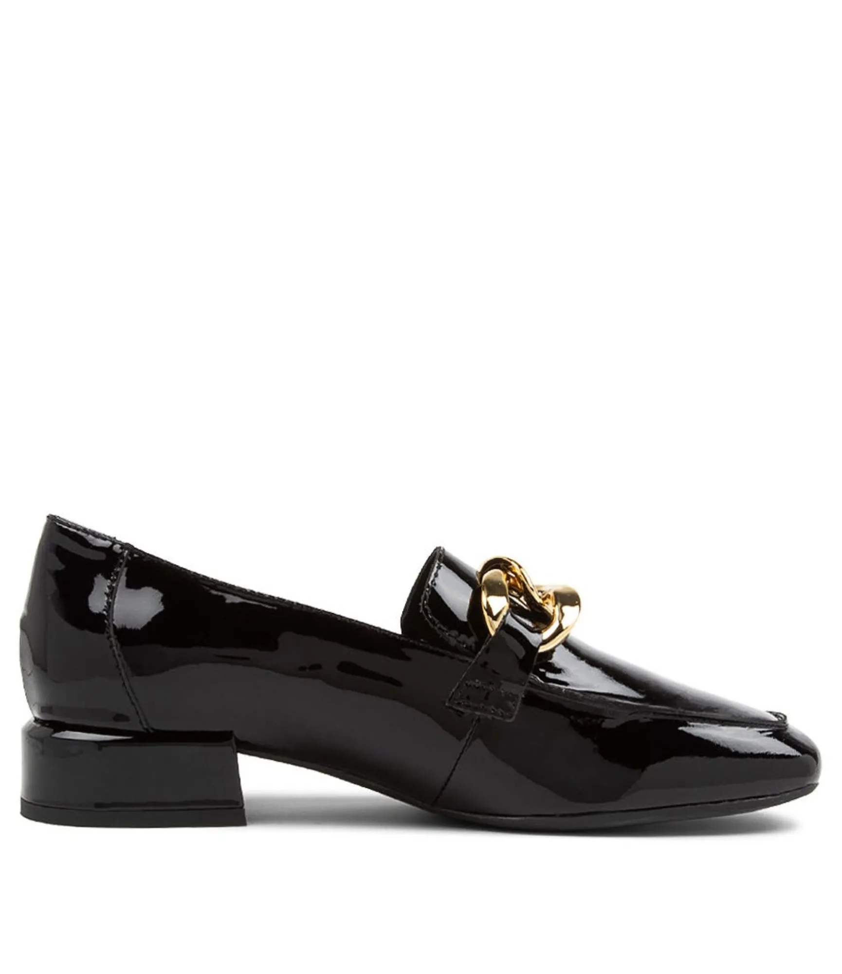 Store Midas Shoes Visten Black Patent Leather Heels