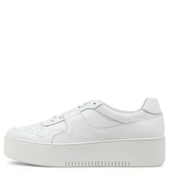 Discount Midas Shoes Wabel White Leather Sneakers