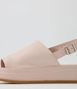 Best Midas Shoes Wattle Rose Leather Sandals