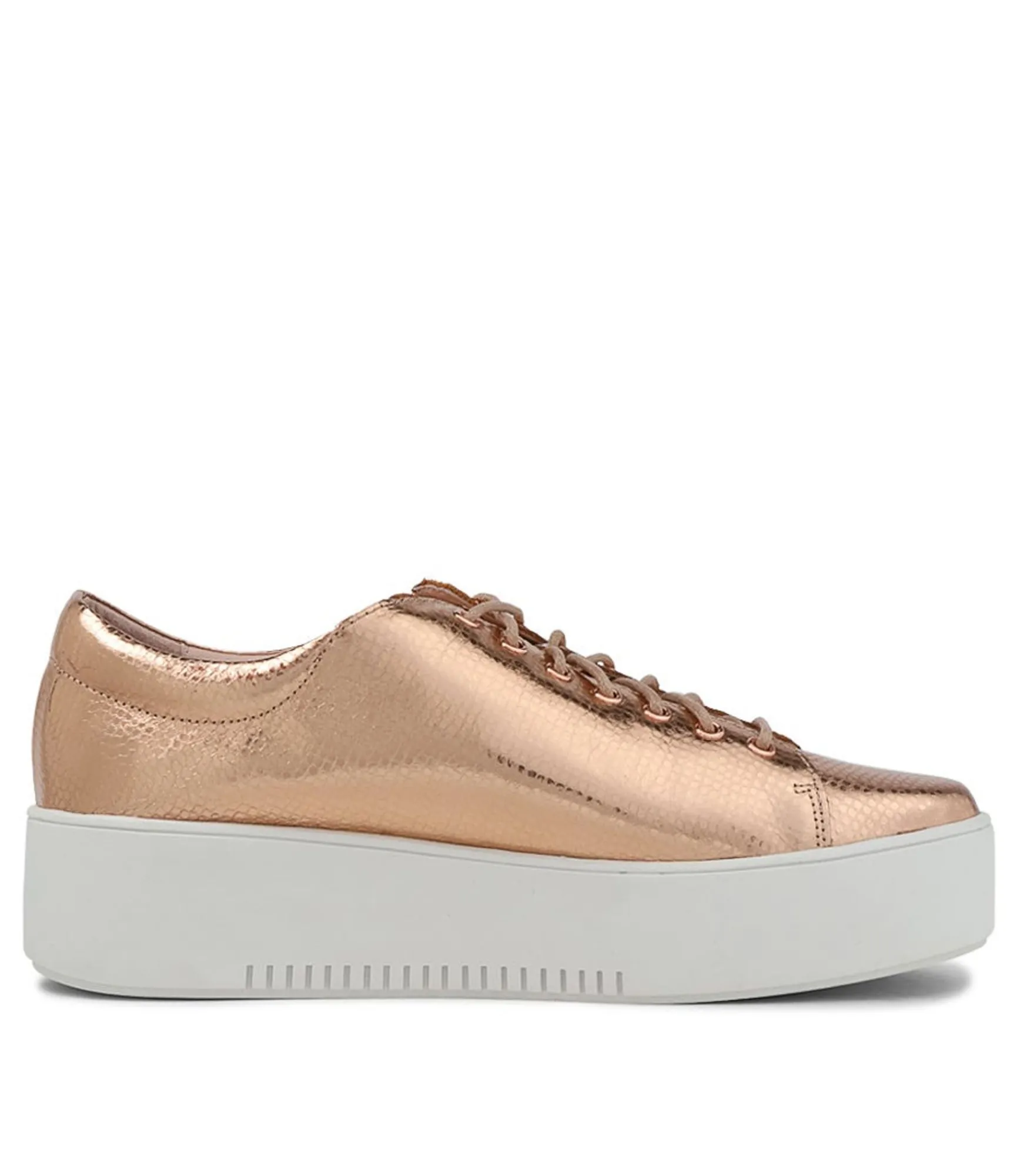 Hot Midas Shoes Wether Rose Gold White Sole Lizard Sneakers