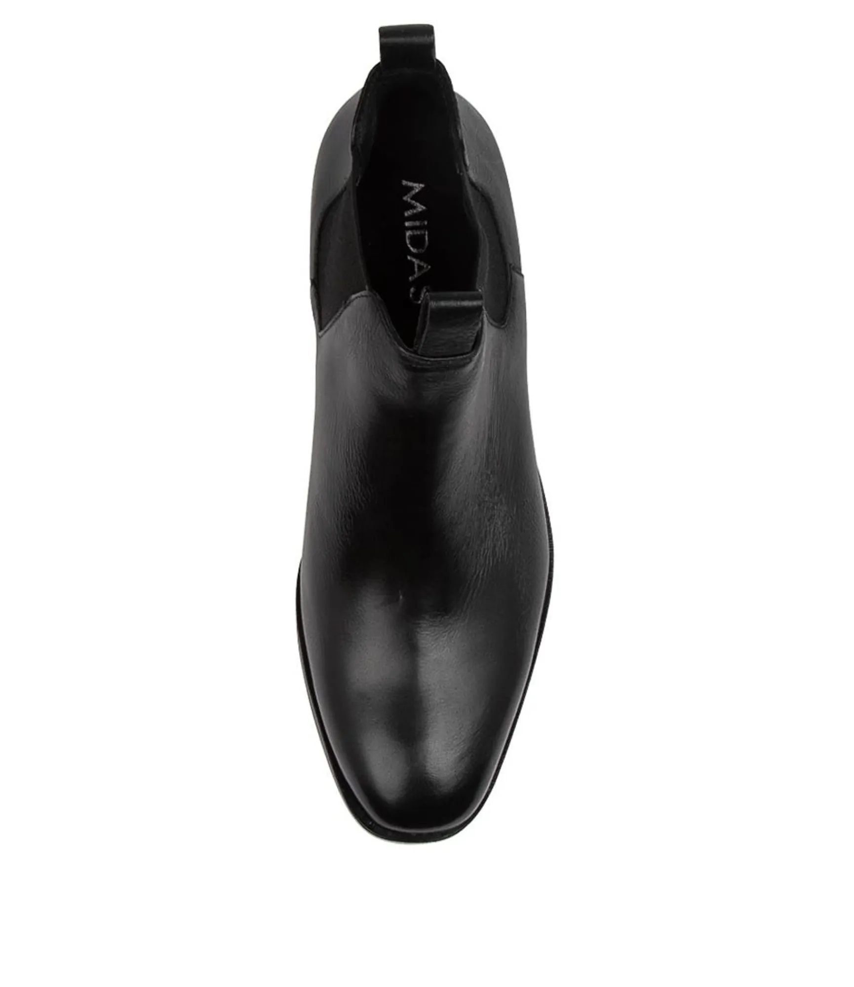 New Midas Shoes Wham Black Leather
