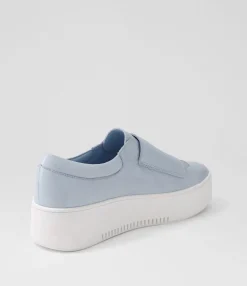 Cheap Midas Shoes Whispa Denim White Leather Sneakers