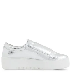 Discount Midas Shoes Whispa Silver White Sole Lizard Sneakers