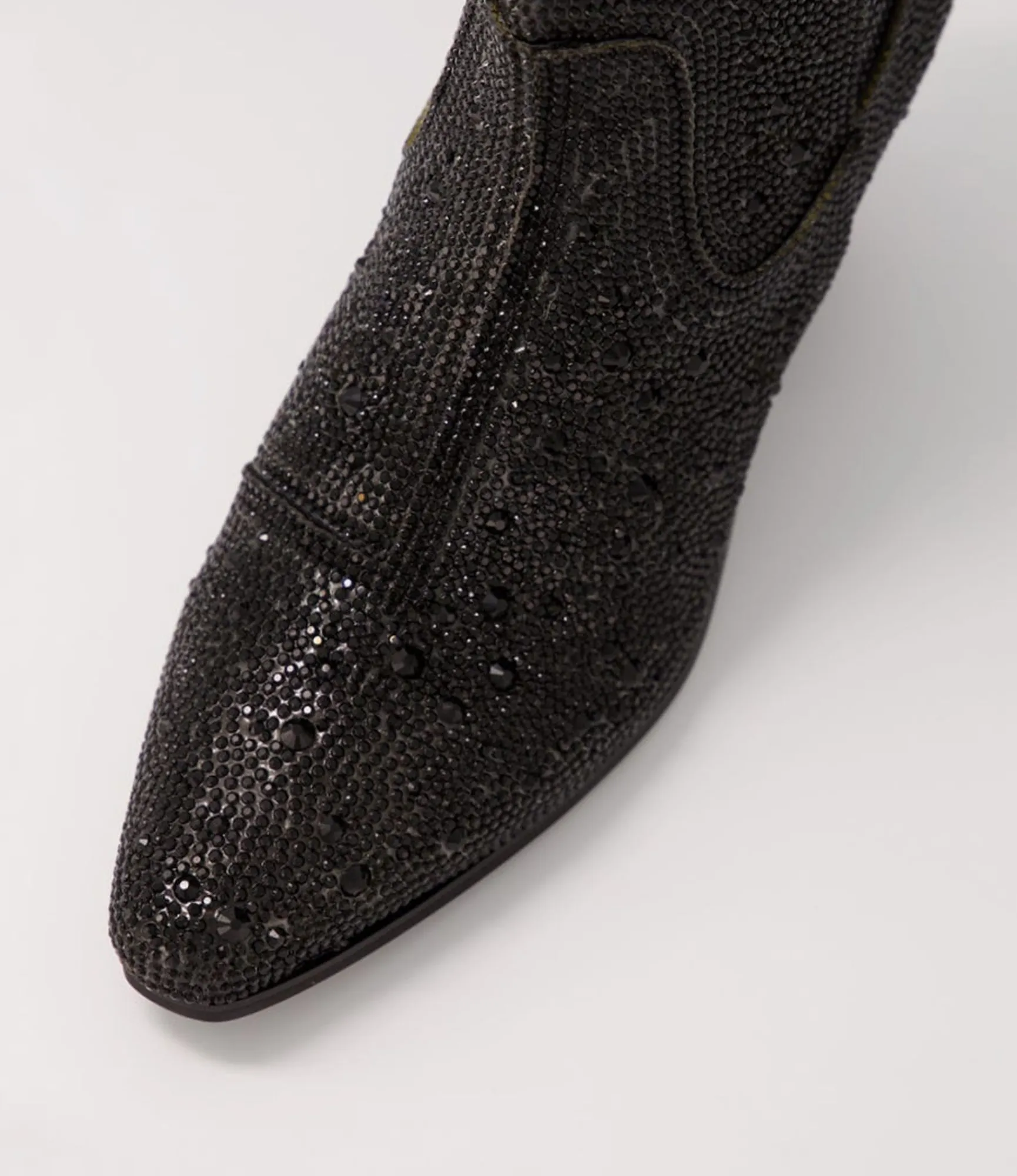 Cheap Midas Shoes Willis Black Jewel Fabric Ankle Boots Bh