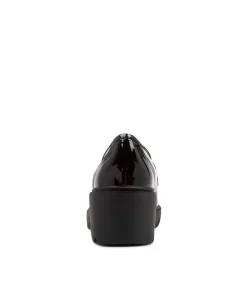 Outlet Midas Shoes Xana Black Patent Leather Heels