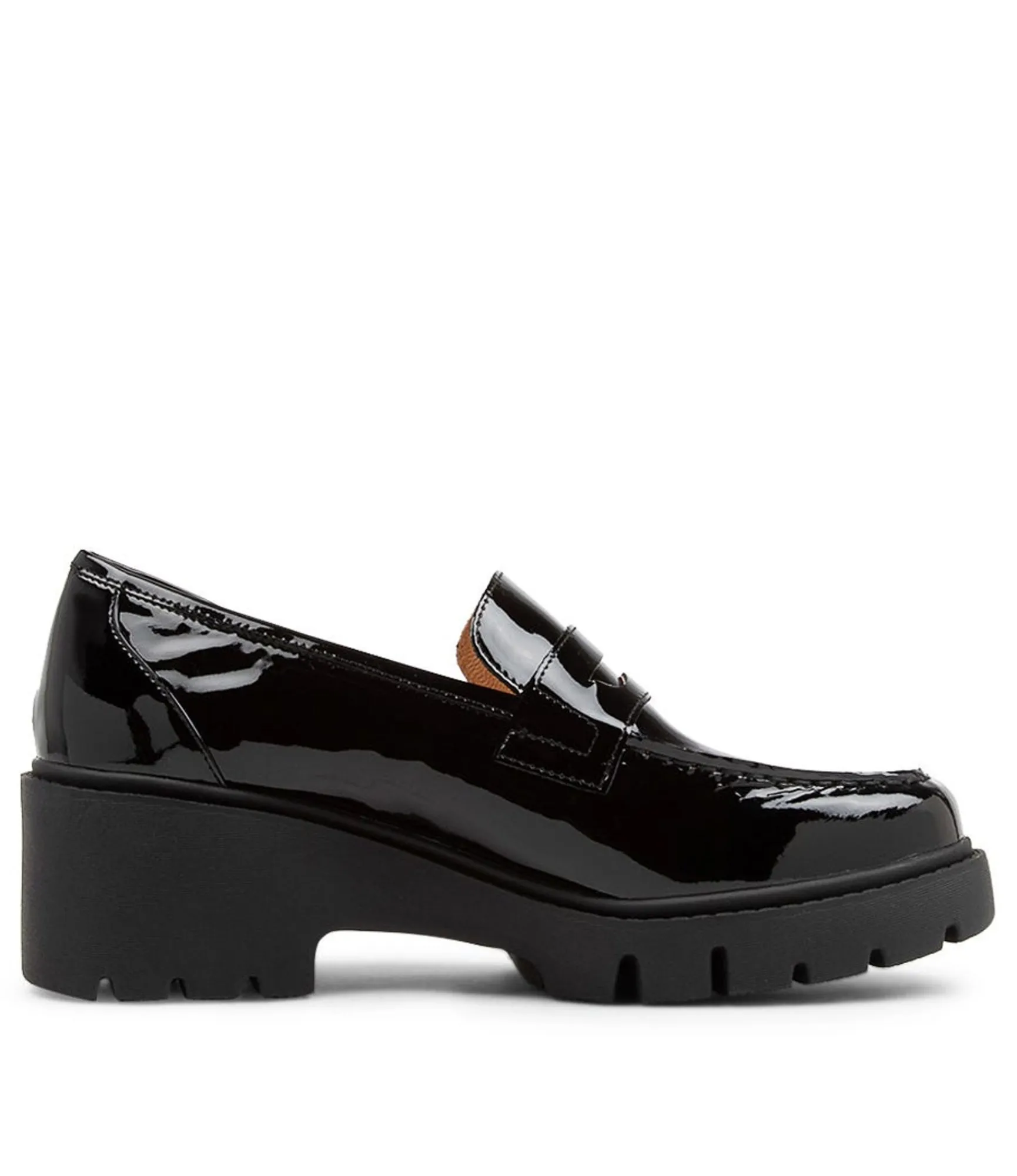 Outlet Midas Shoes Xana Black Patent Leather Heels