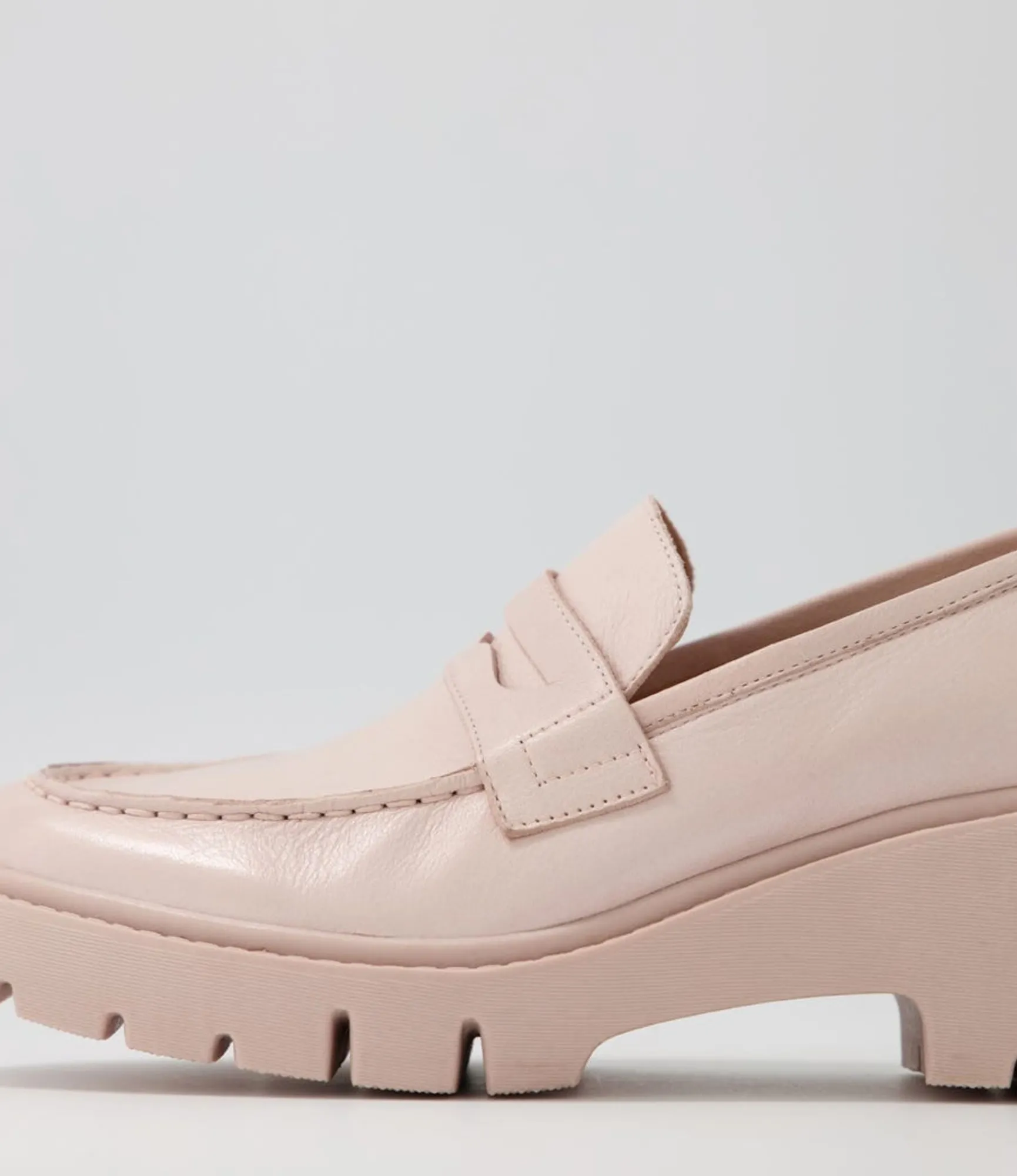 Flash Sale Midas Shoes Xana Dusty Pink Leather Heels