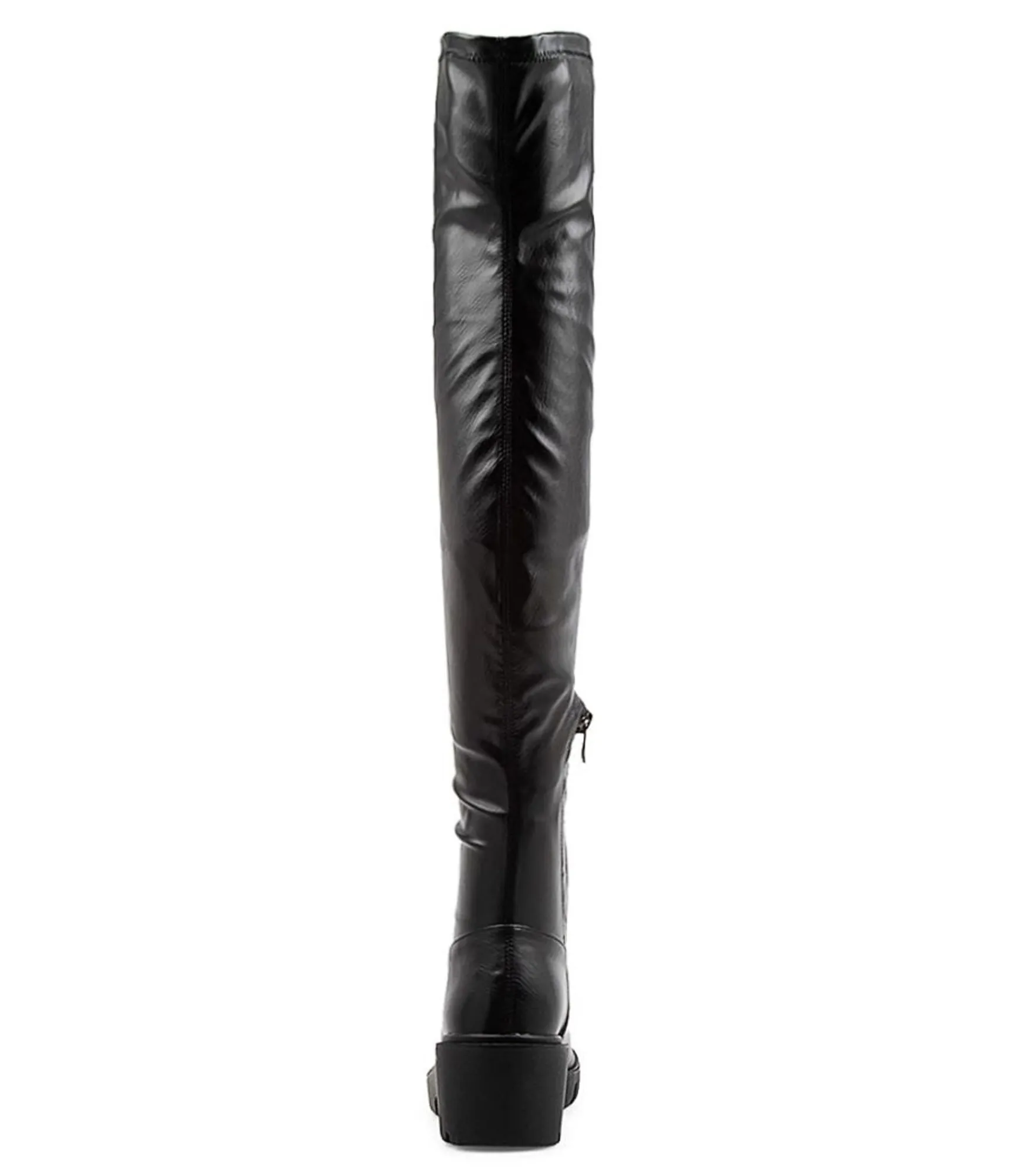 Online Midas Shoes Xeenie Black Stretch Knee High Boots