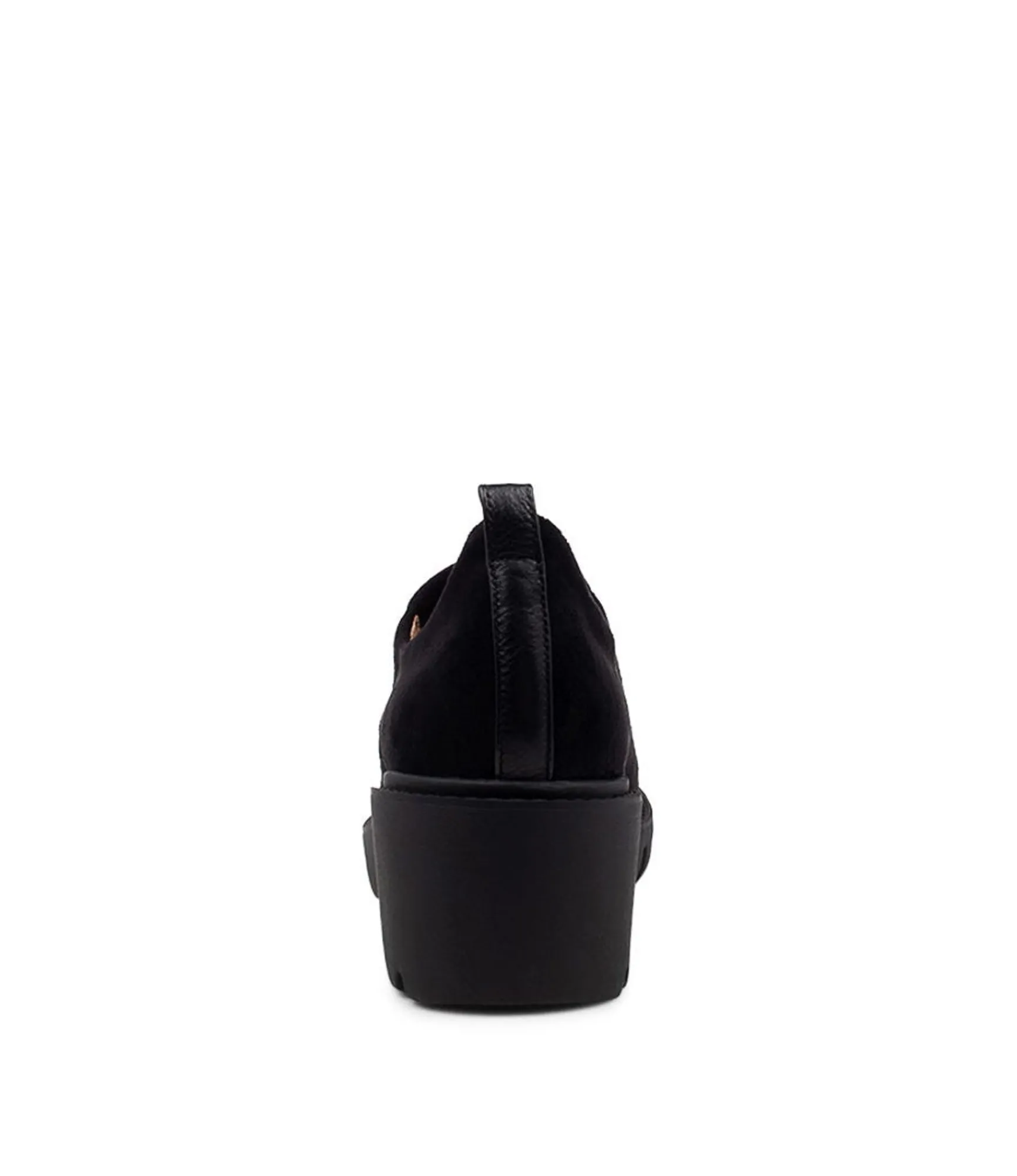Shop Midas Shoes Xilis Black Stretch Microsuede Heels