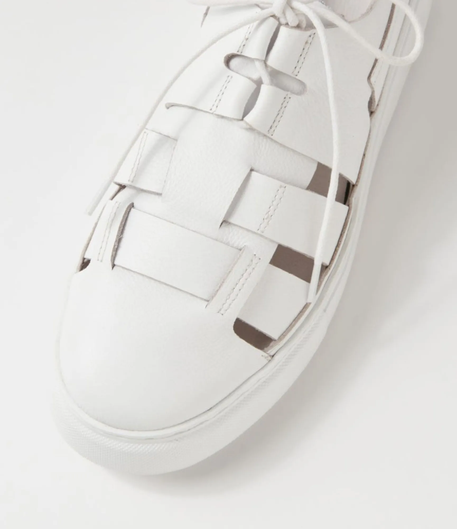 Outlet Midas Shoes Yaos White Leather Sneakers