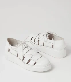 Outlet Midas Shoes Yaos White Leather Sneakers