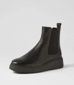 Cheap Midas Shoes Yistin Black Leather Chelsea Boots