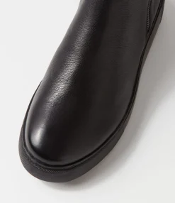 Cheap Midas Shoes Yoghie Black Leather Calf Boots