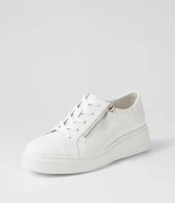 Cheap Midas Shoes Yorkie White Patent Leather Sneakers