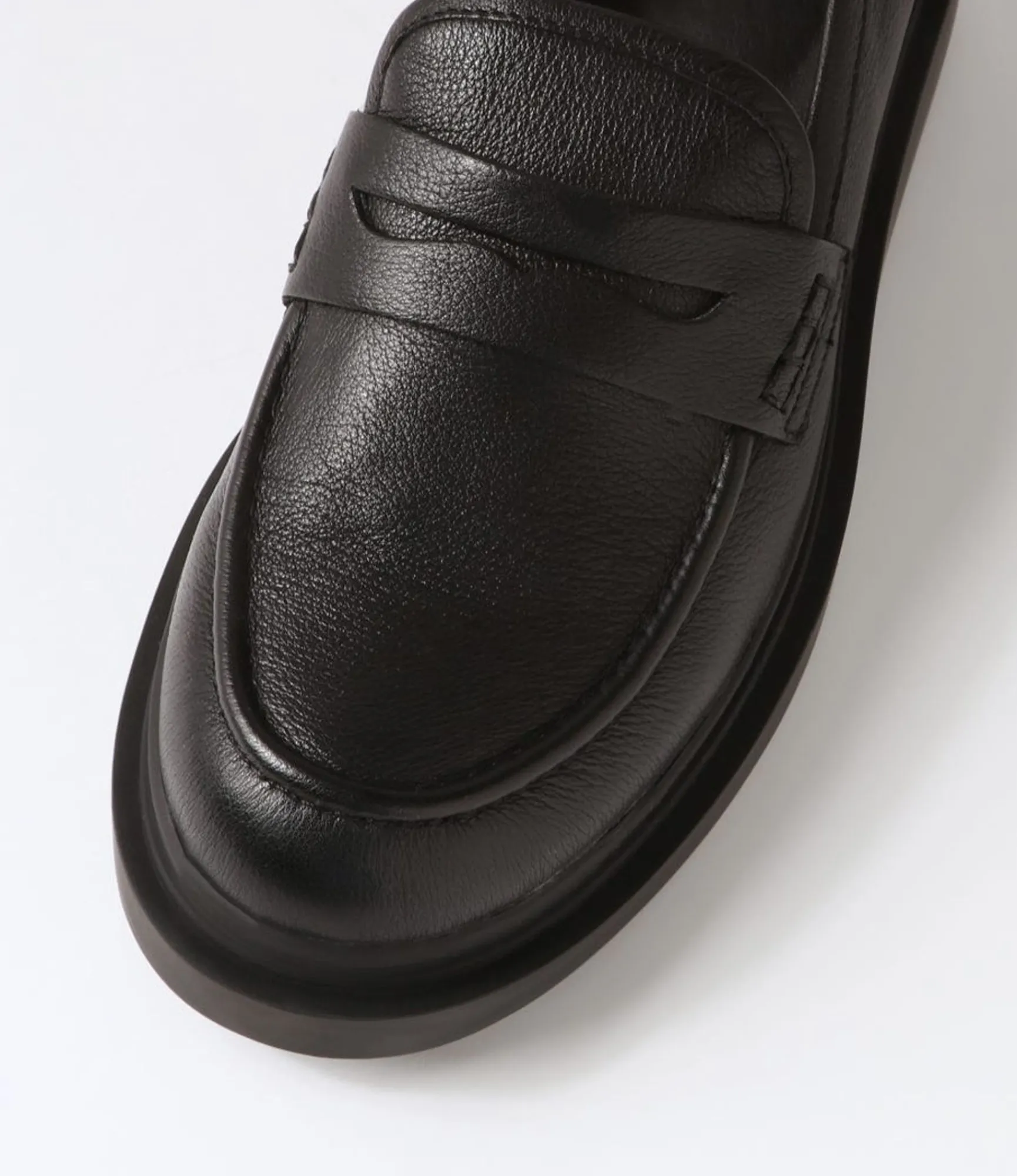 Discount Midas Shoes Zafari Black Leather Loafers