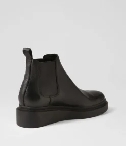 Store Midas Shoes Zoopa Black Leather Chelsea Boots