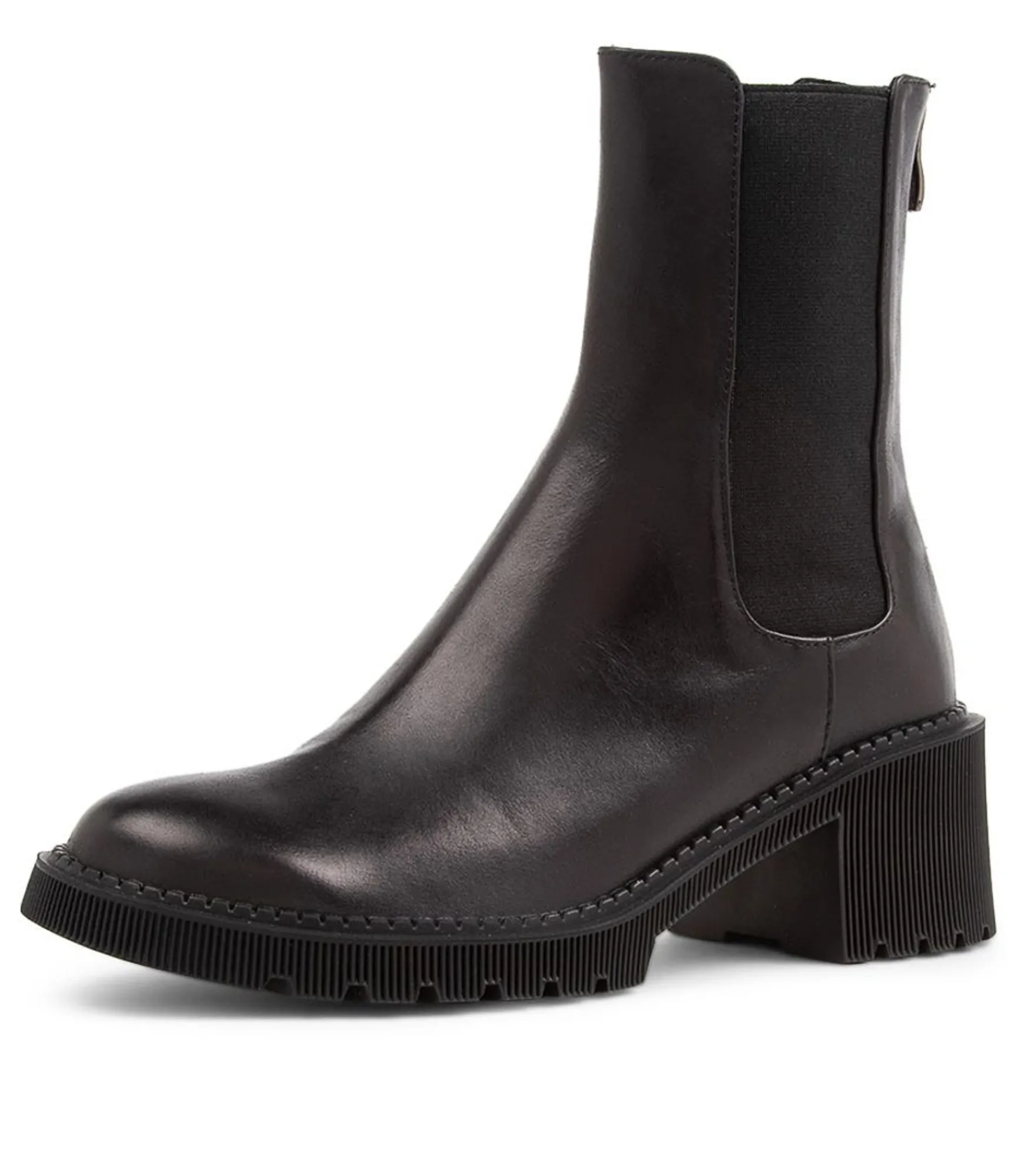 Best Sale Midas Shoes Zorry Black Leather Ankle Boots