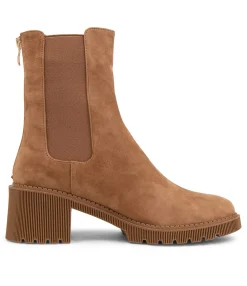Best Sale Midas Shoes Zorry Light Choc Suede Ankle Boots